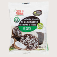 Immagine di Gallette di Mais con Cioccolato Fondente e Cocco Bio 32gr