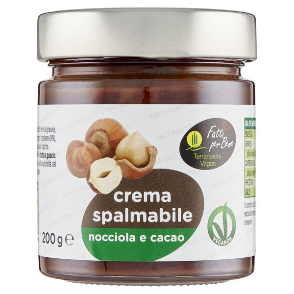 Picture of Crema Spalmabile Nocciola e Cacao Bio 200gr